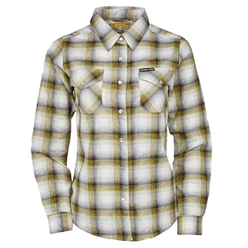 Dixxon Sublime 40Oz To Freedom Pearl Snap Multicolor Plaid Button Closure Shirt